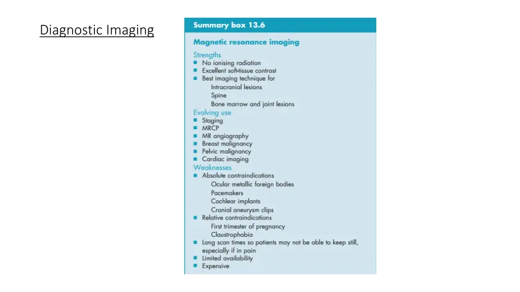 diagnostic imaging 21