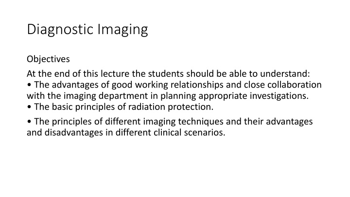 diagnostic imaging