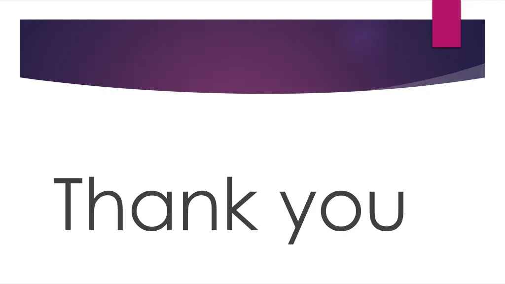 thank you