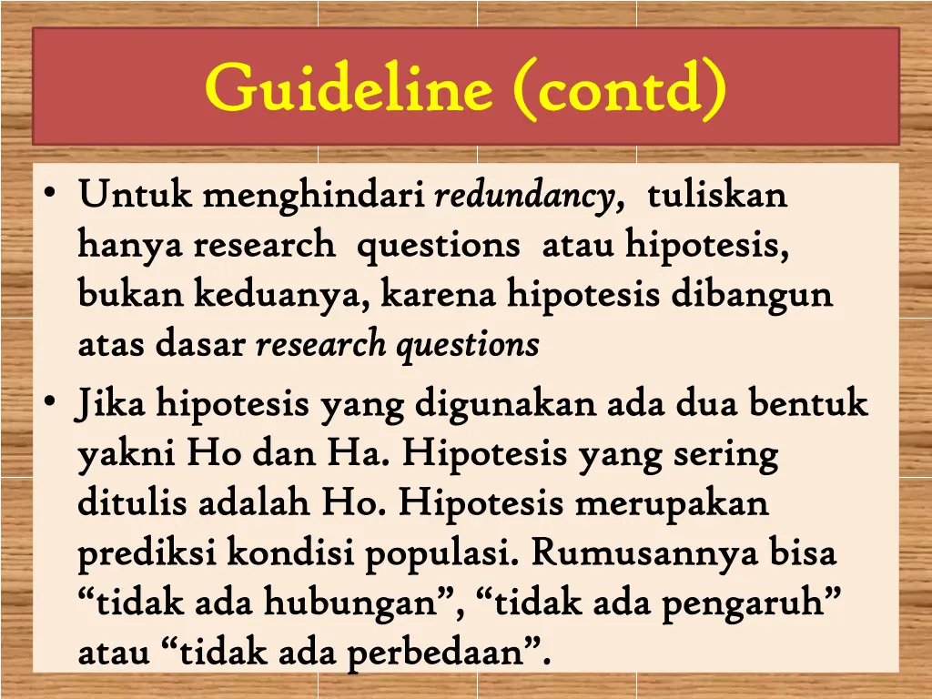 guideline guideline contd