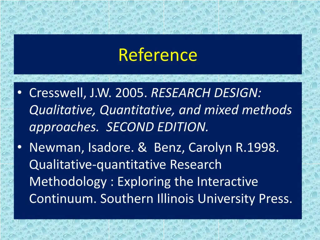 reference