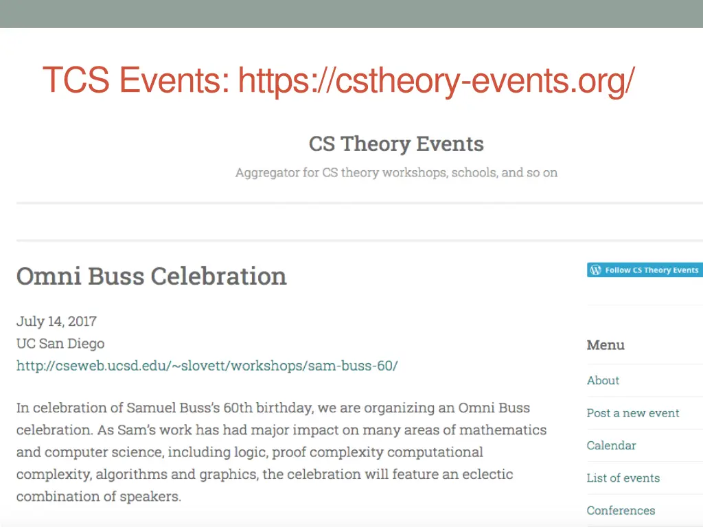 tcs events https cstheory events org