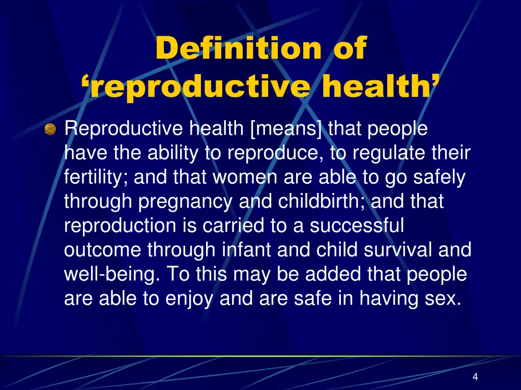 definition of reproductive health reproductive