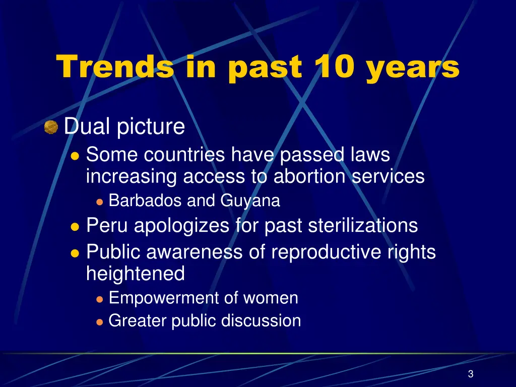 trends in past 10 years 1