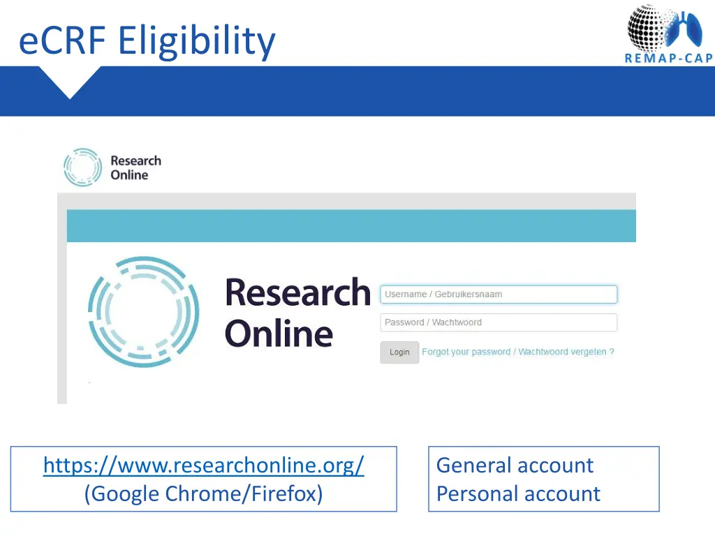 ecrf eligibility