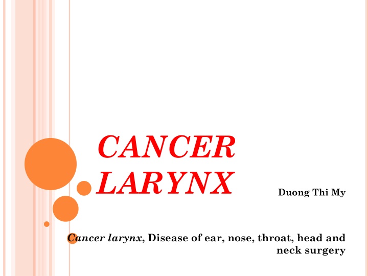 cancer larynx