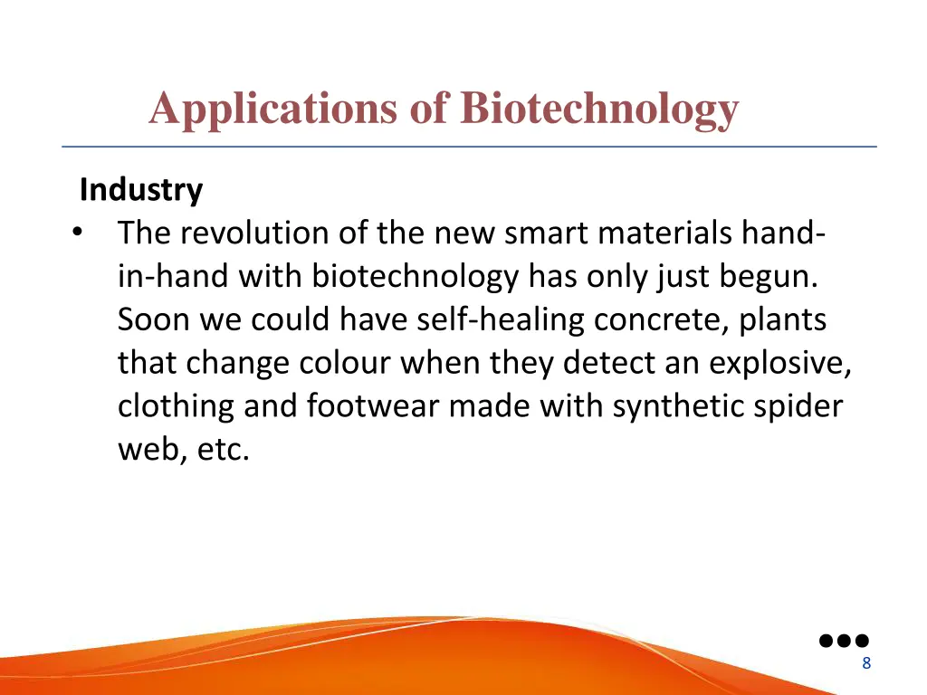 applications of biotechnology 2