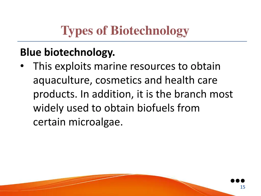 types of biotechnology 4
