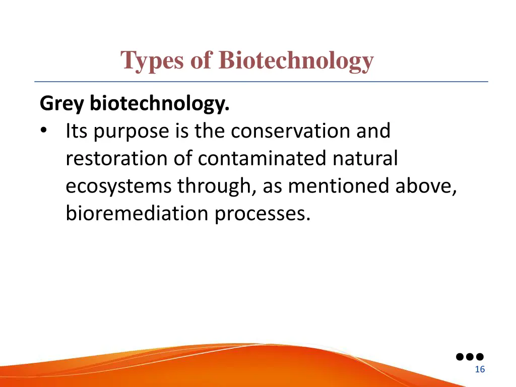types of biotechnology 5