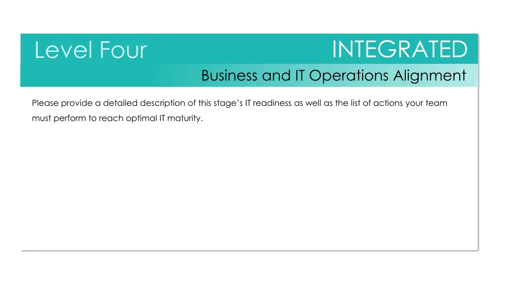 integrated