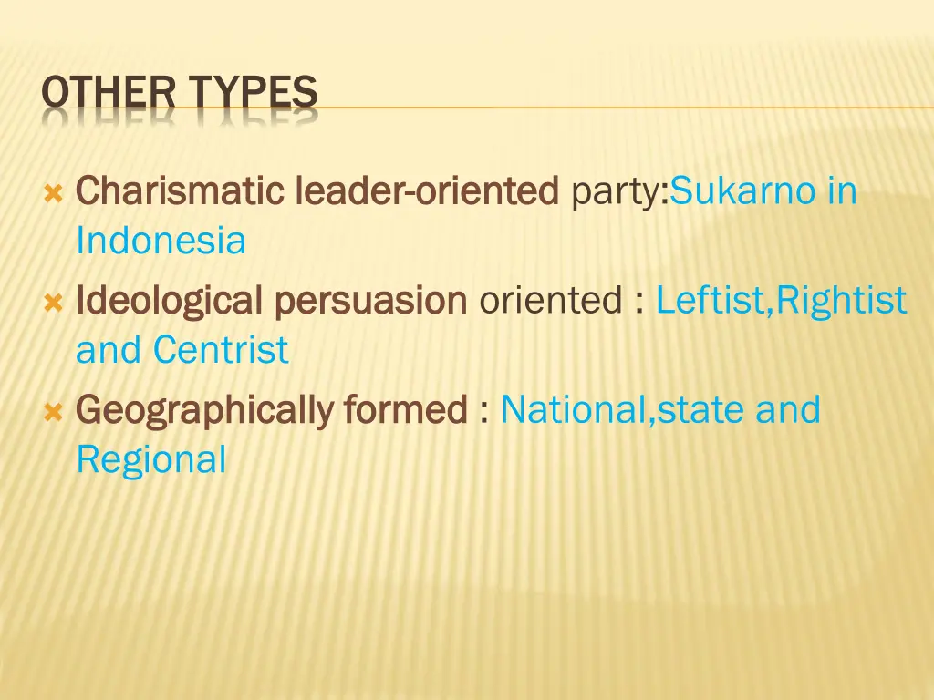 other types