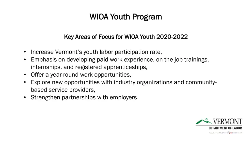 wioa youth program wioa youth program 2
