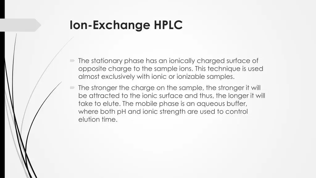 ion exchange hplc