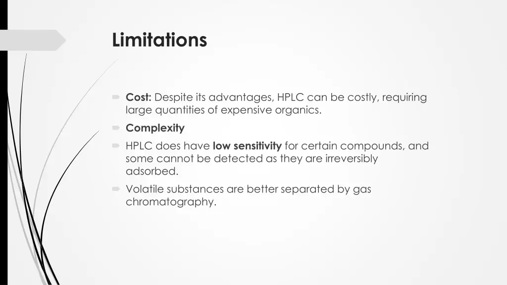 limitations