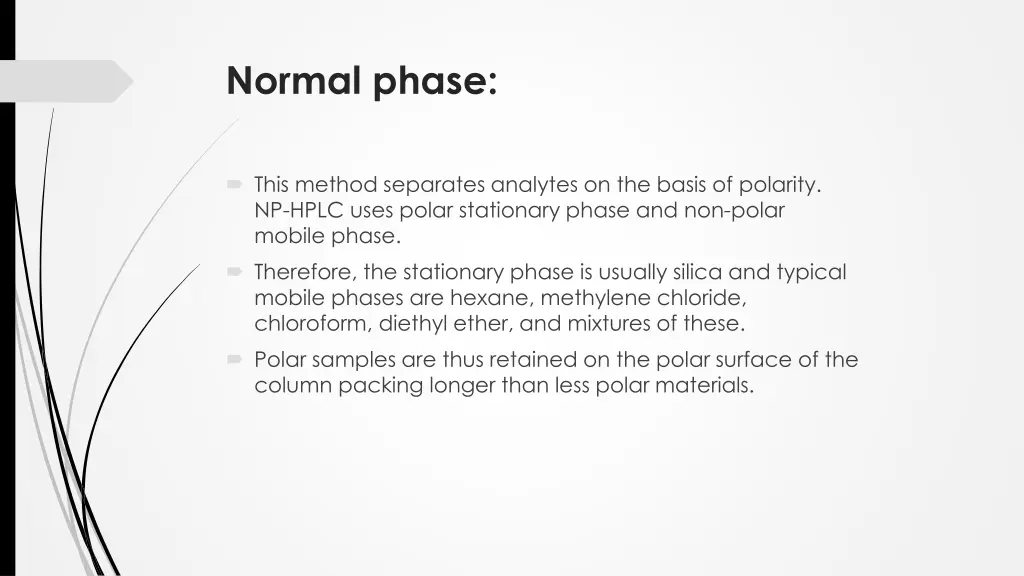 normal phase