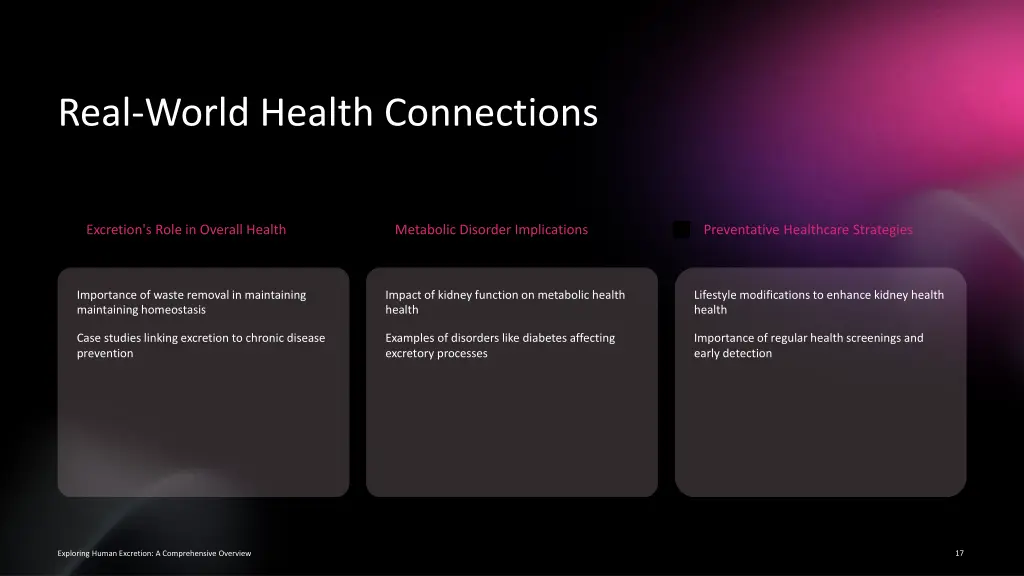 real world health connections