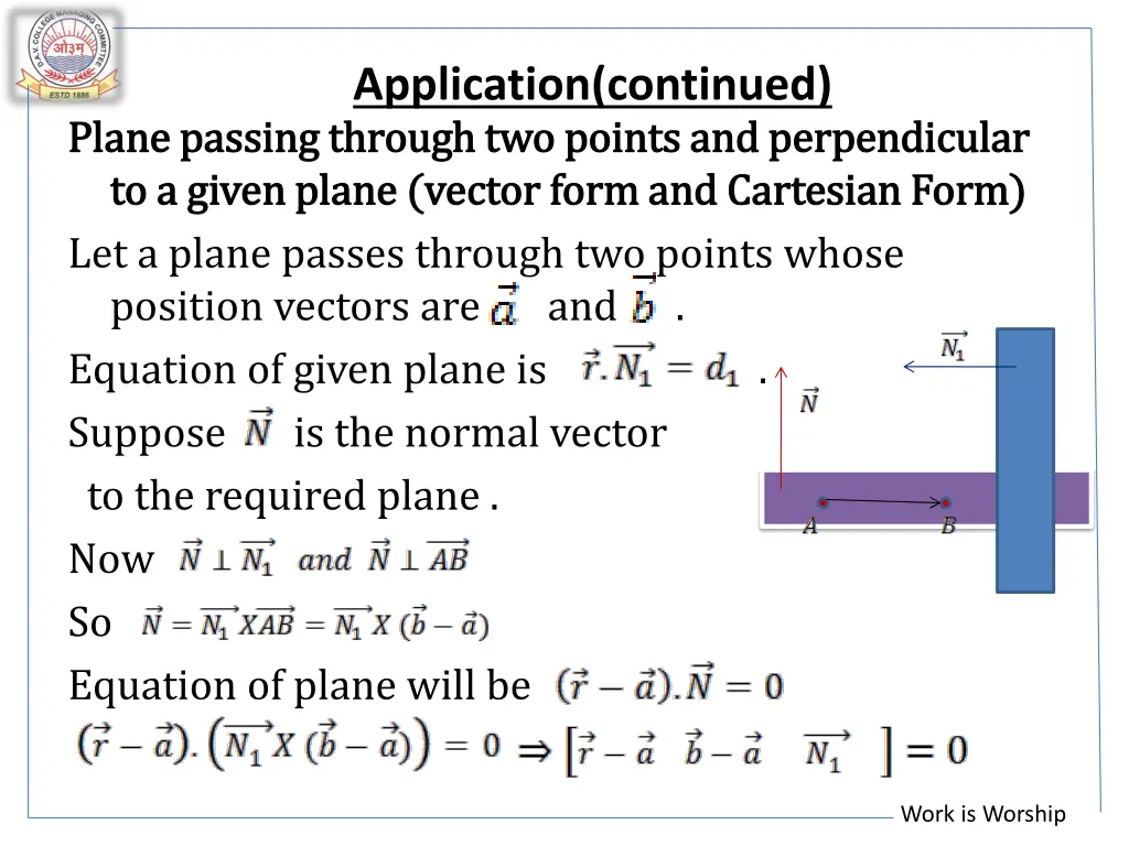 application continued 1