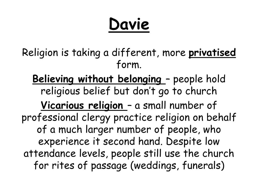 davie