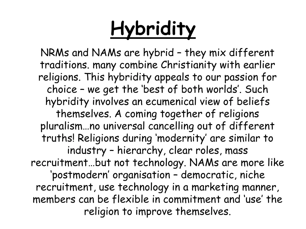 hybridity
