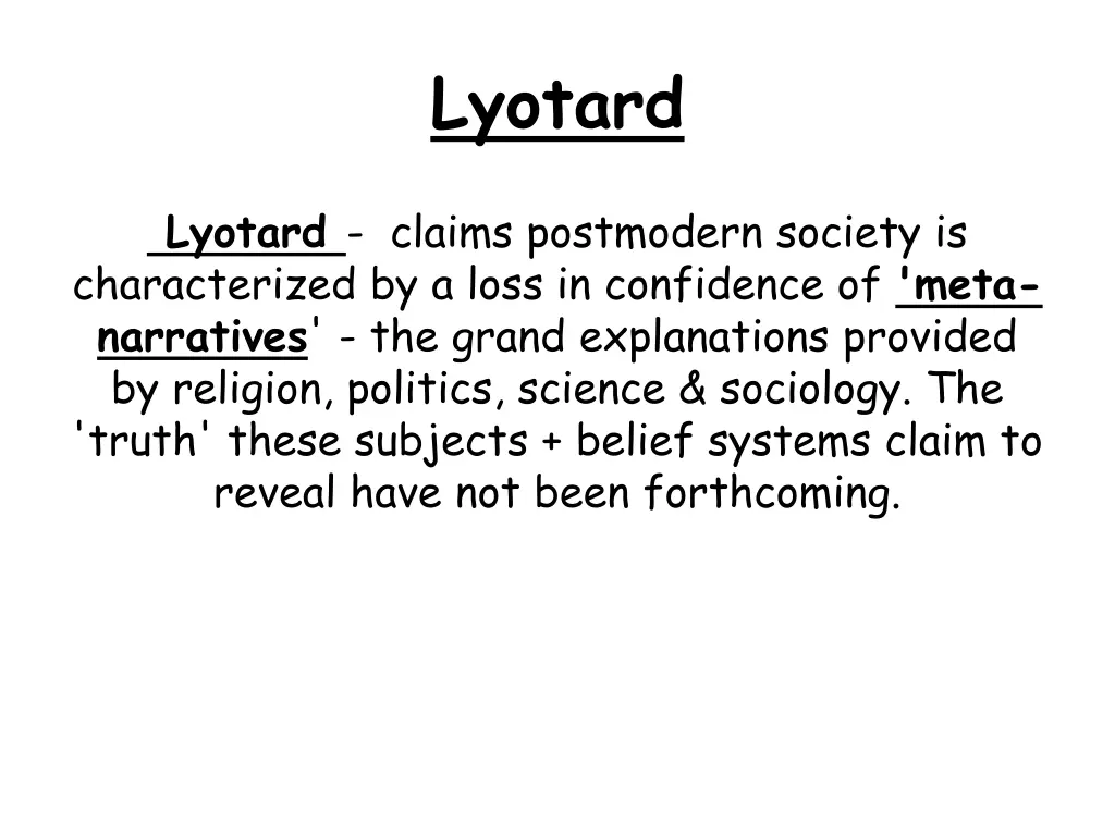 lyotard