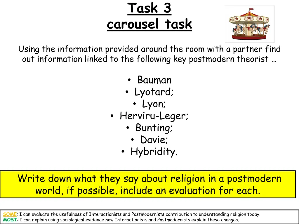 task 3 carousel task