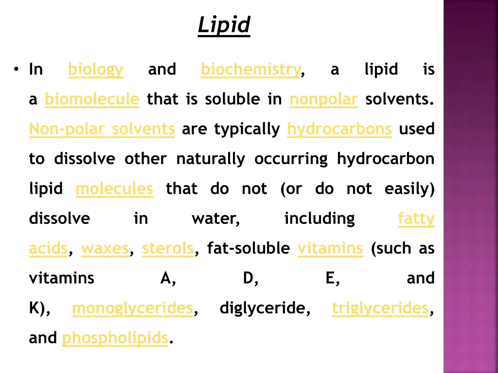 lipid