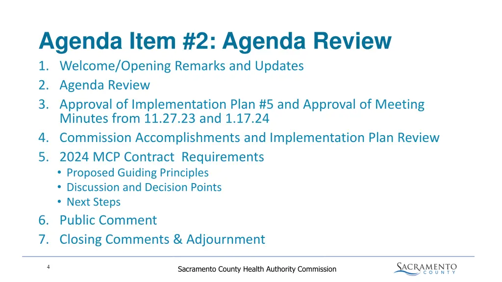 agenda item 2 agenda review 1 welcome opening