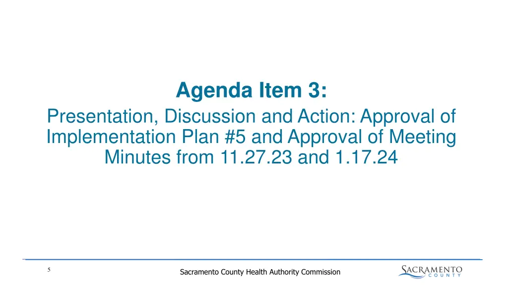 agenda item 3