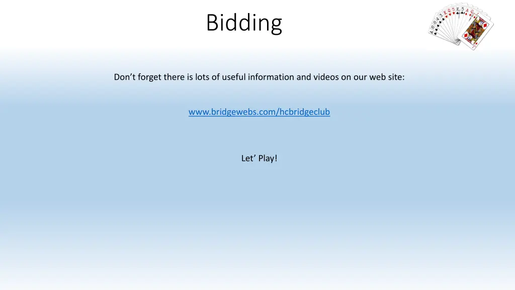bidding 13