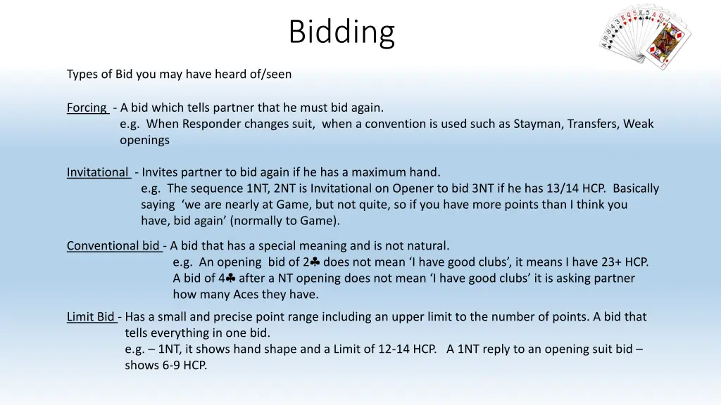 bidding 5