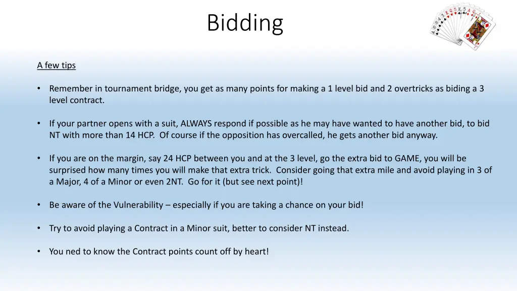 bidding 7