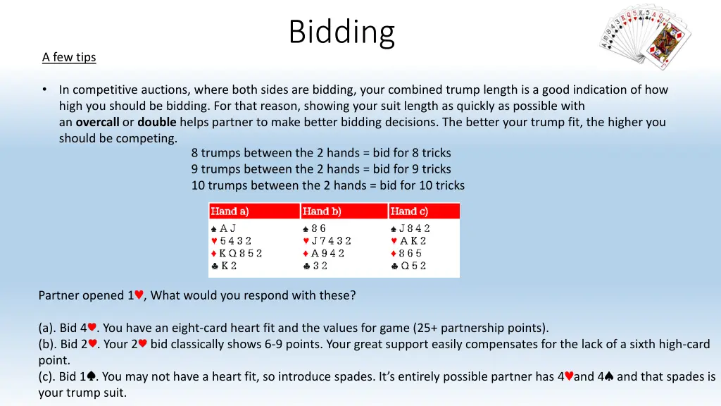 bidding 9