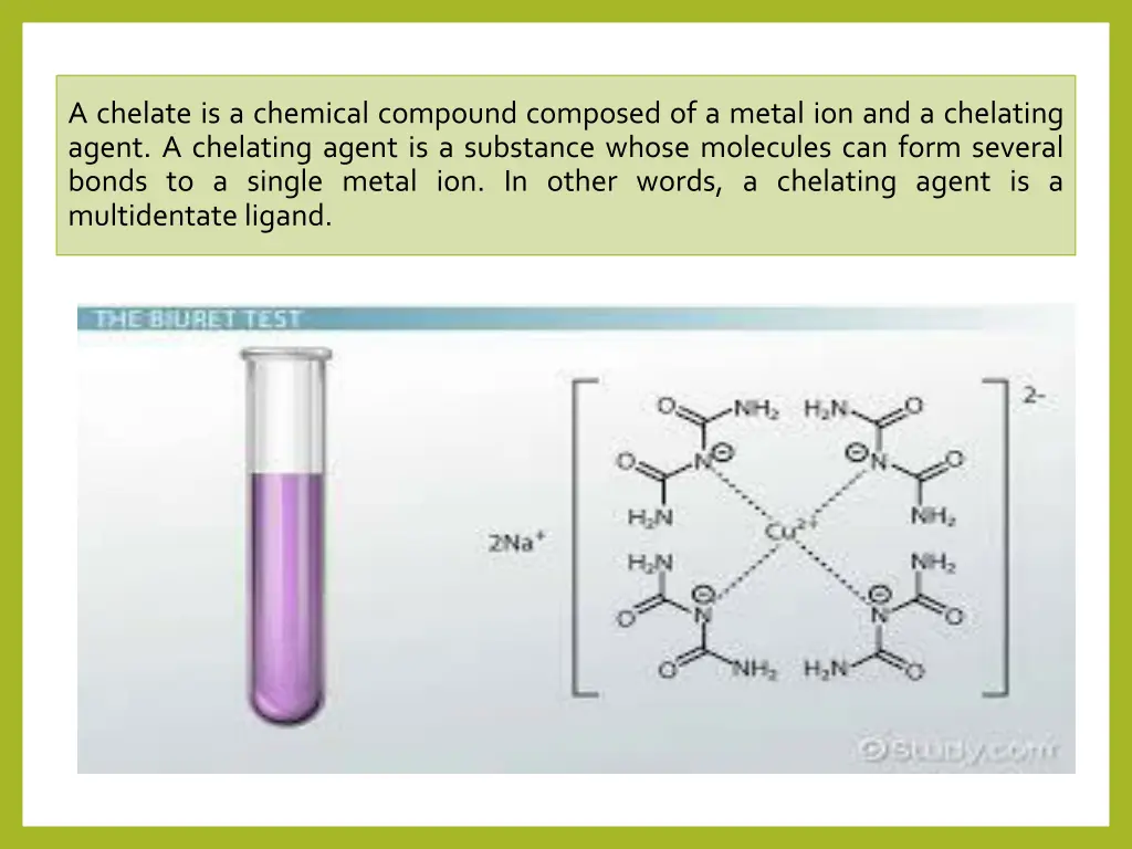 a chelate is a chemical compound composed