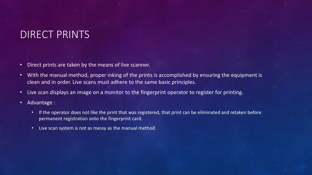 direct prints