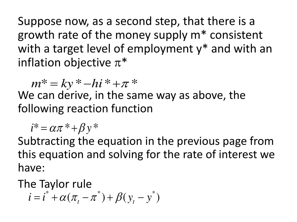 suppose now as a second step that there