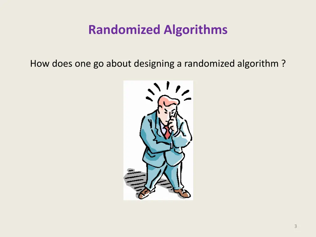 randomized algorithms