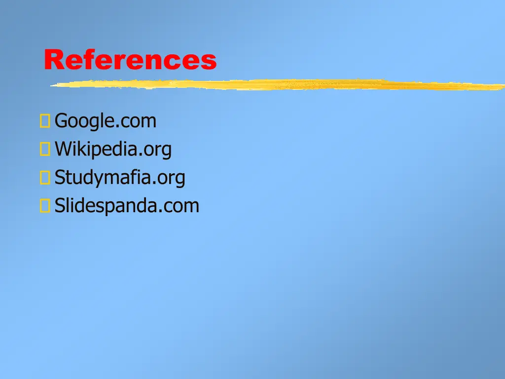 references