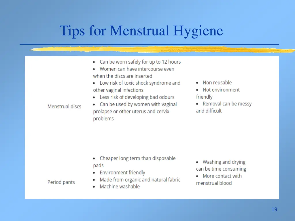 tips for menstrual hygiene 2