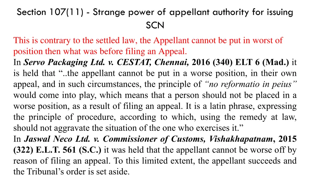 section 107 11 strange power of appellant 1