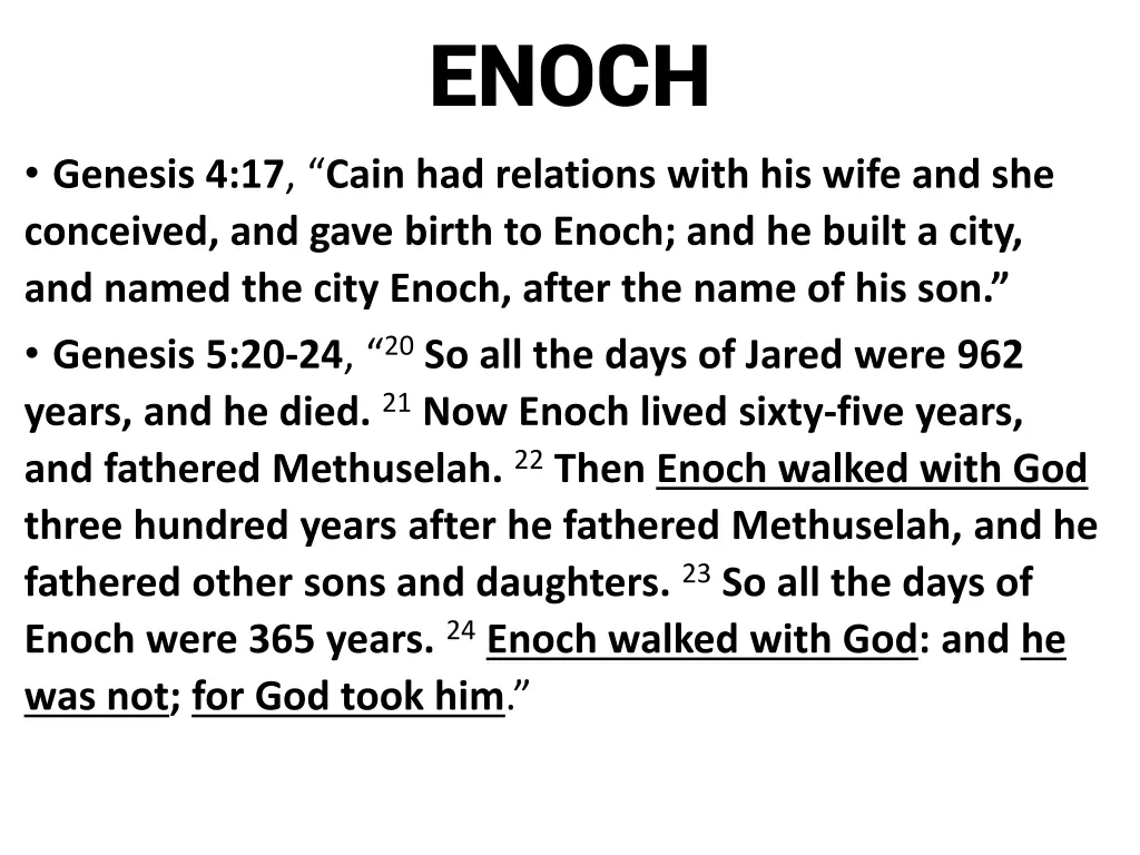 enoch
