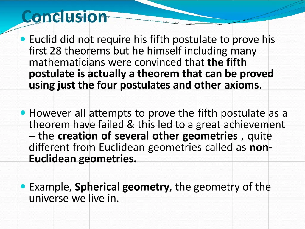 conclusion