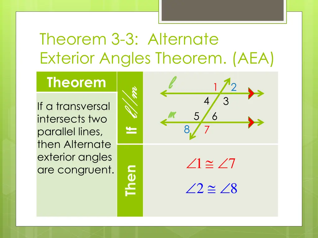 theorem 3 3 alternate exterior angles theorem