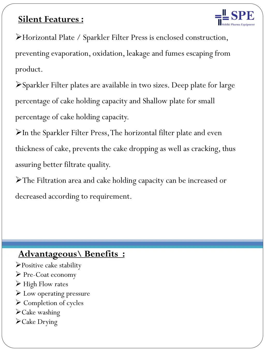silent features