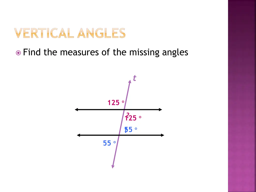 vertical angles 1
