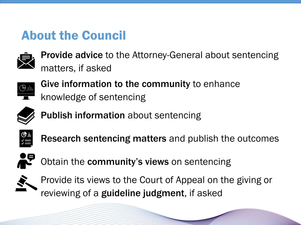 about the council