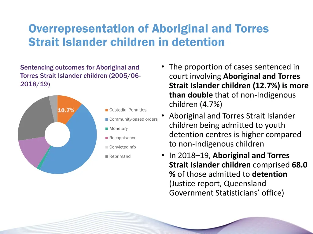 overrepresentation of aboriginal and torres