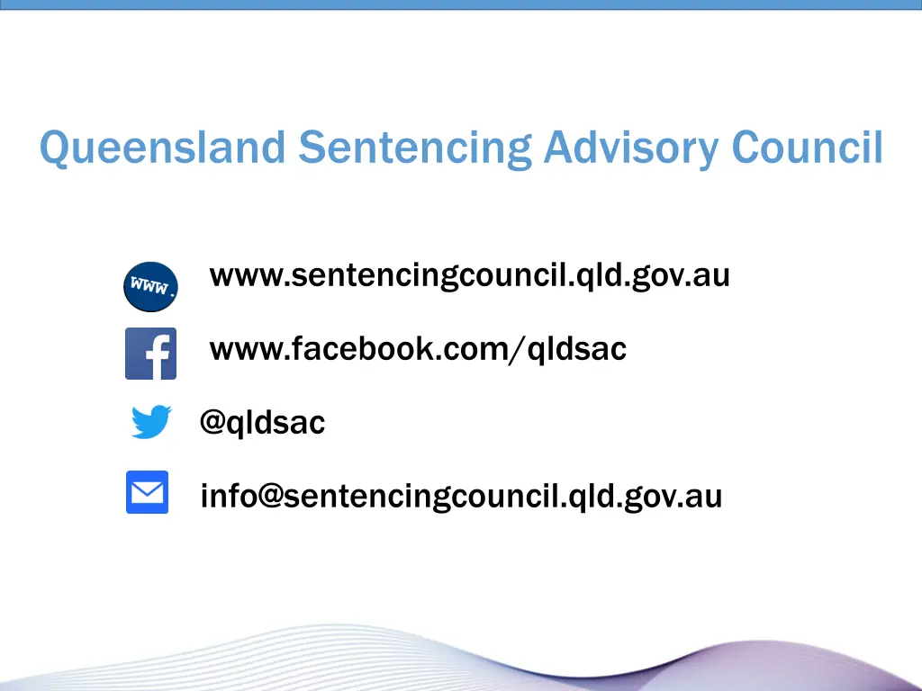 queensland sentencing advisory council