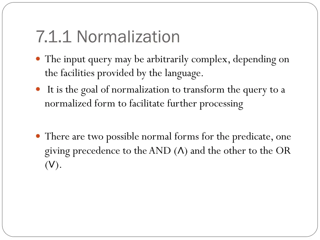 7 1 1 normalization