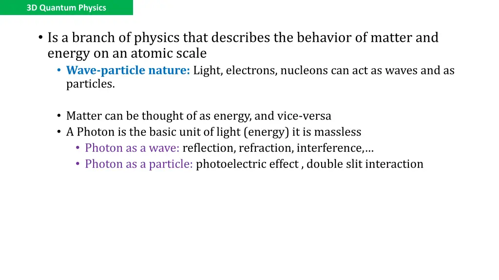 3d quantum physics 10