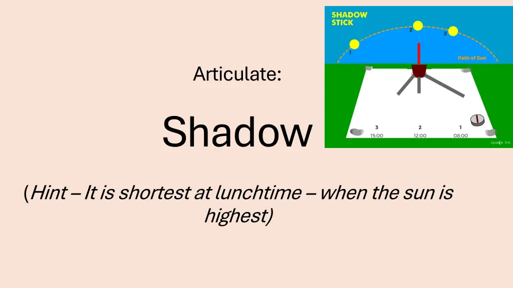 articulate shadow